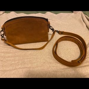 love 41 cosmetic bag in tabacco